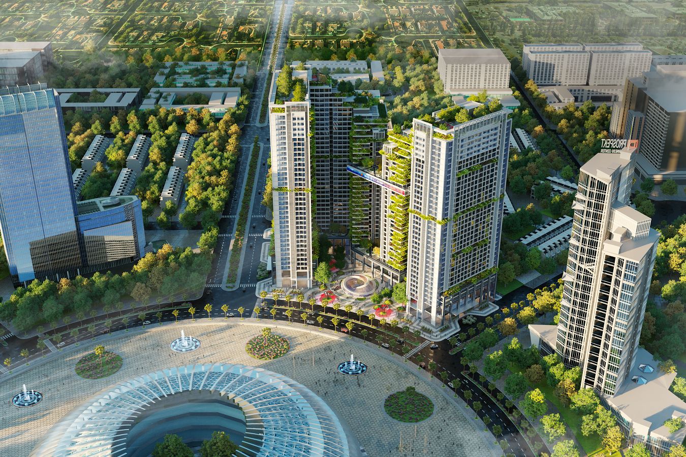Vị trí dự án Nam Mekong Grand Plaza Dự án căn hộ Nam Mekong Grand Plaza