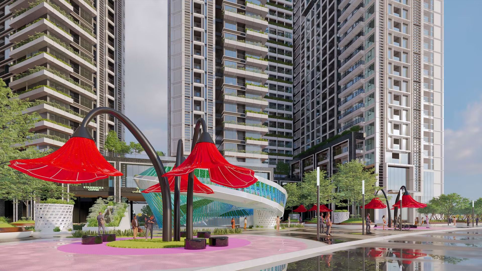 Tiện ích căn hộ Nam Mekong Grand Plaza Tiện ích căn hộ Nam Mekong Grand Plaza